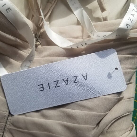 Azazie Melinda Dress Graduation Bridesmaid Prom Bust 34" Waist 27" Hips … - Picture 8 of 13